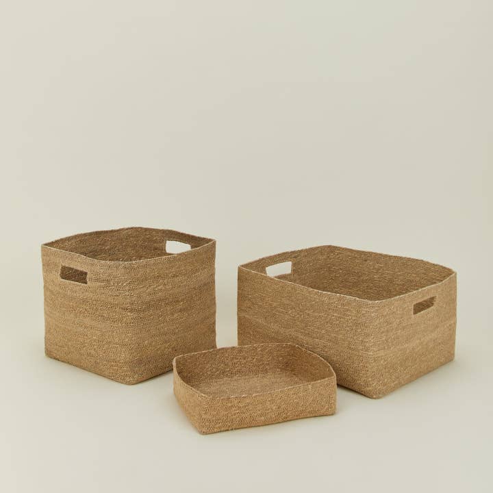 CONTENITORE ESSENZIALE IN TESSUTO - NATURALE per la vendita all'ingrosso da parte di Hawkins New York