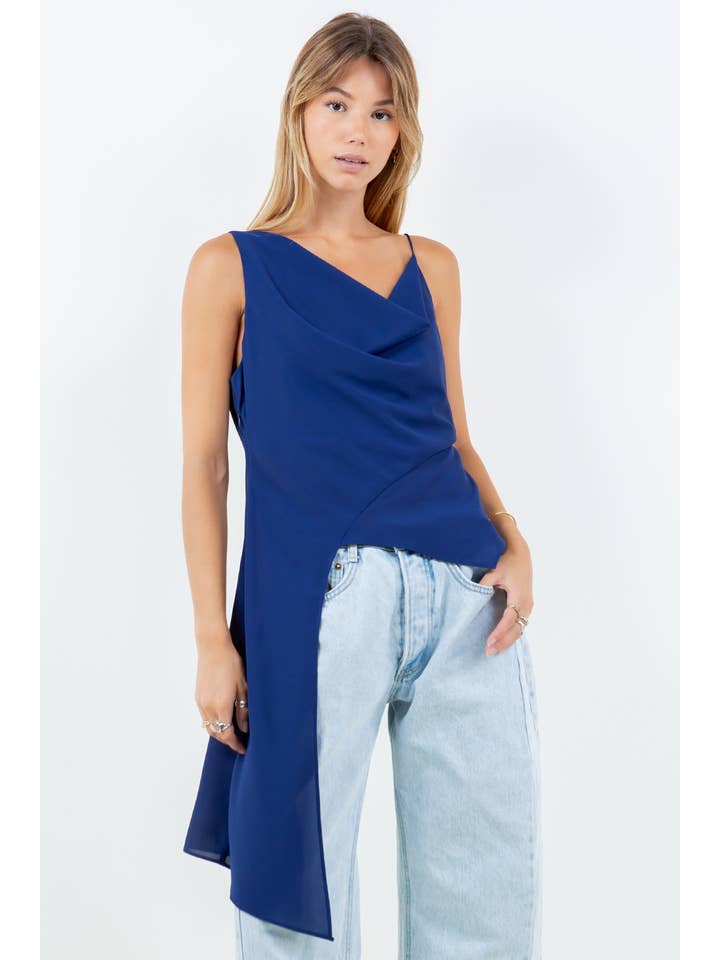 Whiteroom+Cactus - Wholesale Camisole - Women's - ASYMMETRIC CAMI TOP1