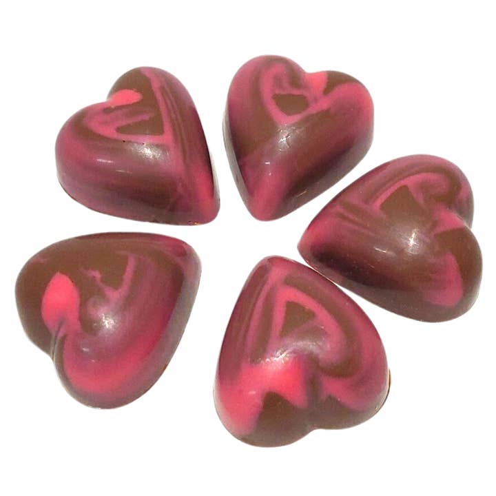 Poppy's Chocolate - Wholesale Chocolate box - Salted Caramel Heart 32/Box4