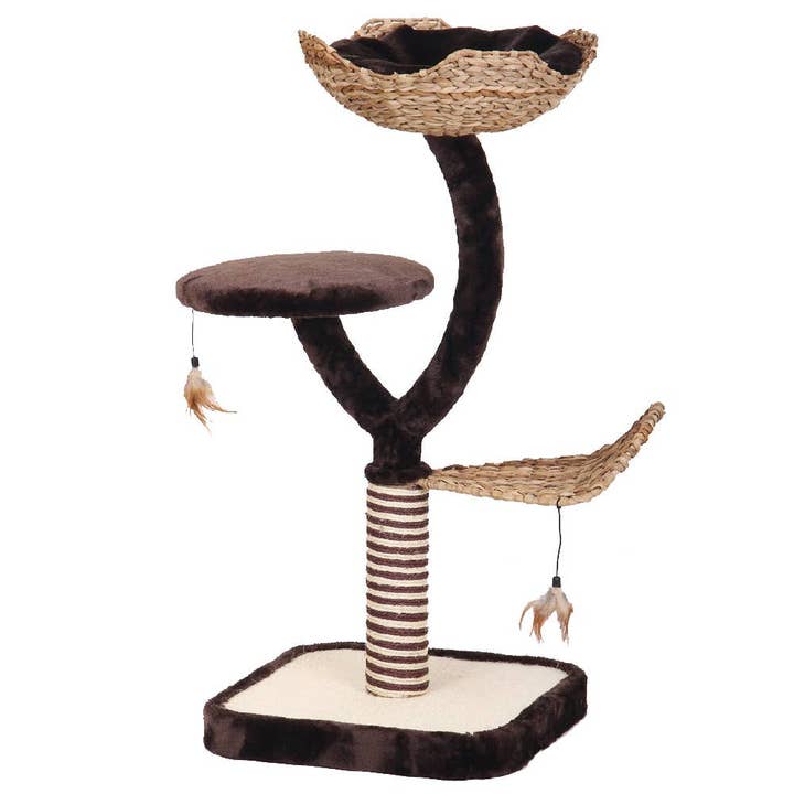Croci Group - Wholesale Pet Scratcher - Cat - Scratching Post - Natural Magnolia - Croci