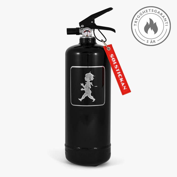 Solstickan Design – wholesale Safety equipment – Fire Extinguisher 2kg - Black (EU Only)