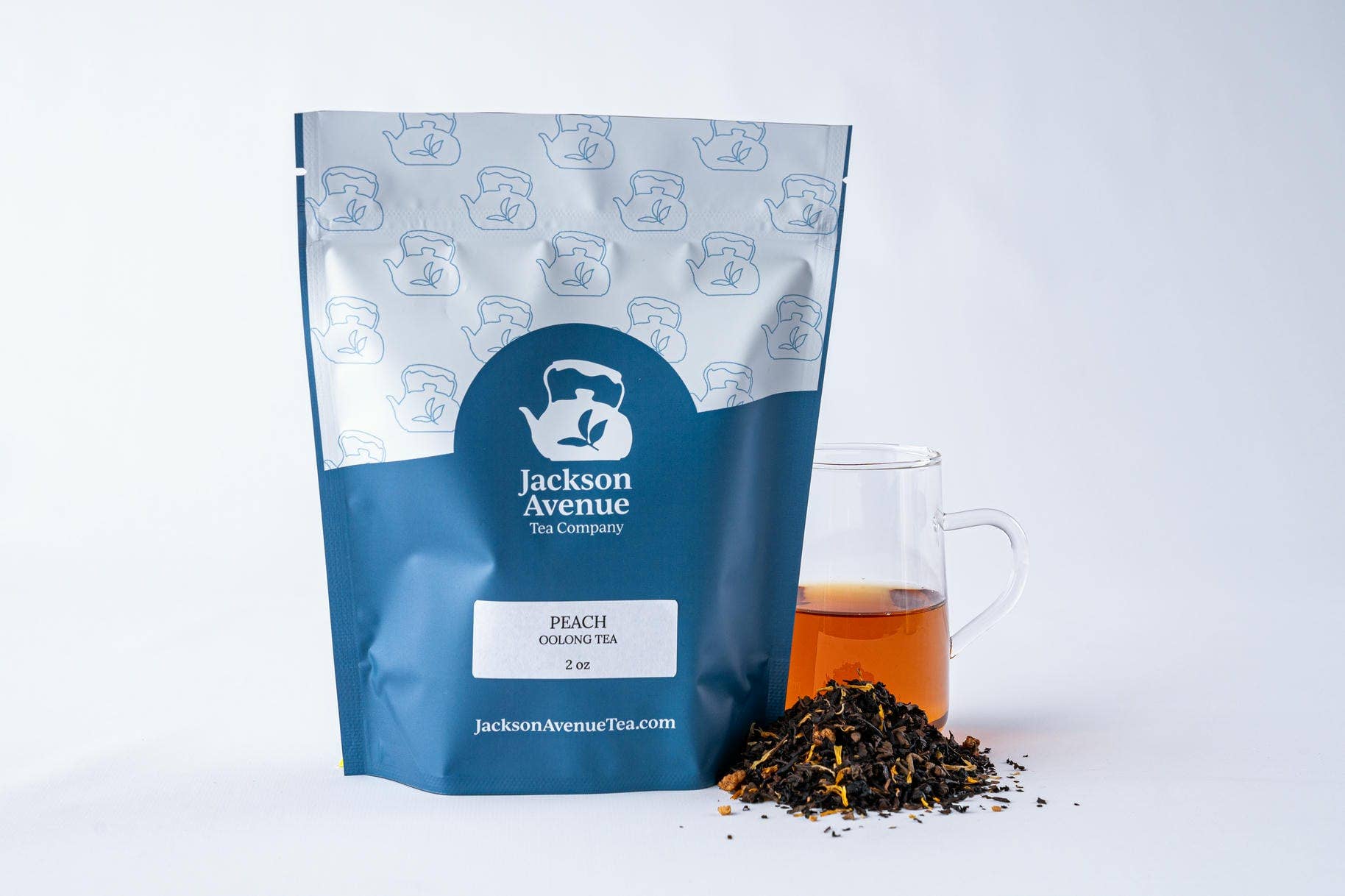Jackson Avenue Tea Co - Wholesale Loose Tea - Peach Oolong Loose Leaf Tea1