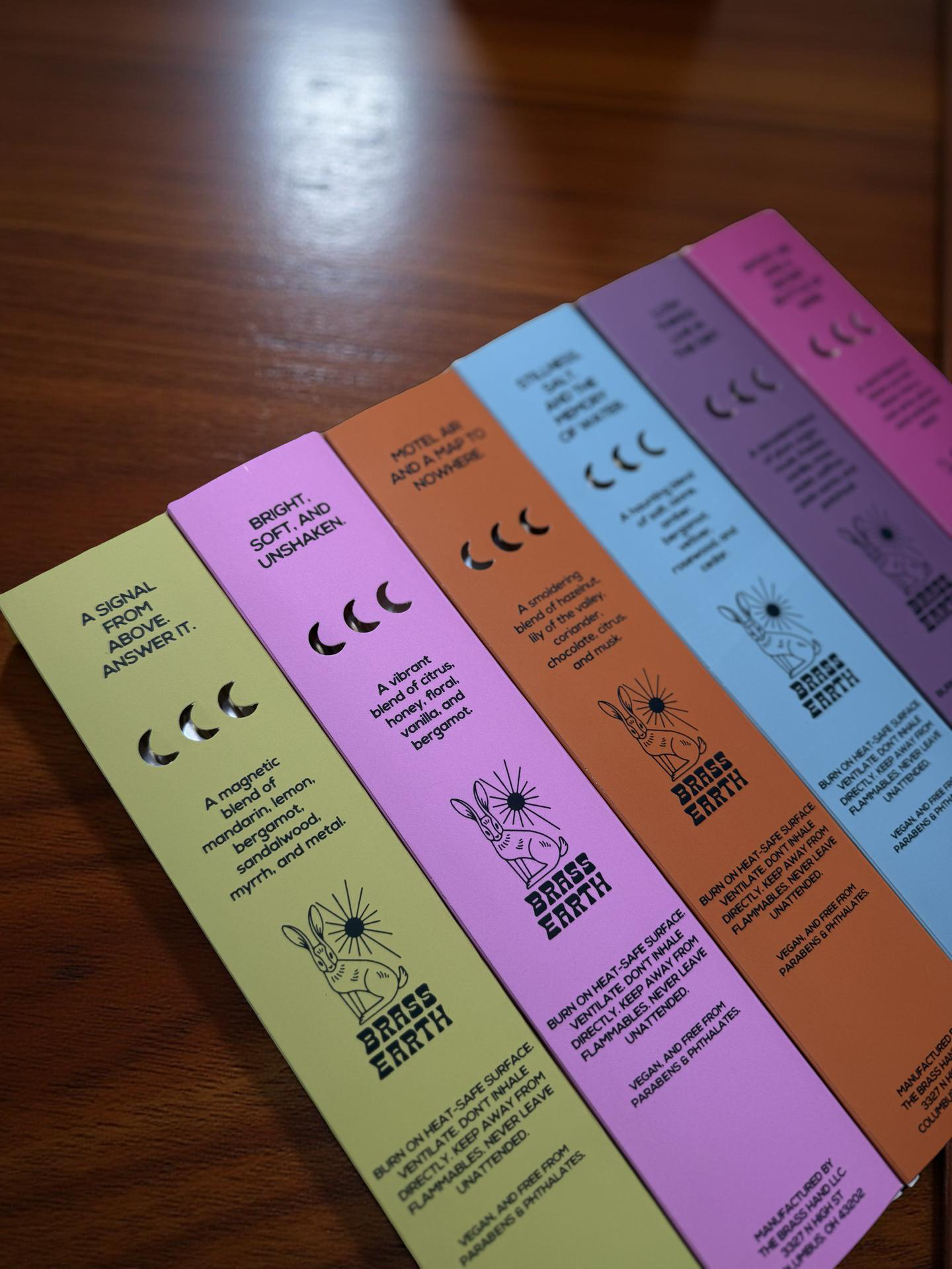 Brass Earth - Vente Encens - Encens de Luxe Fait Main Badlands2