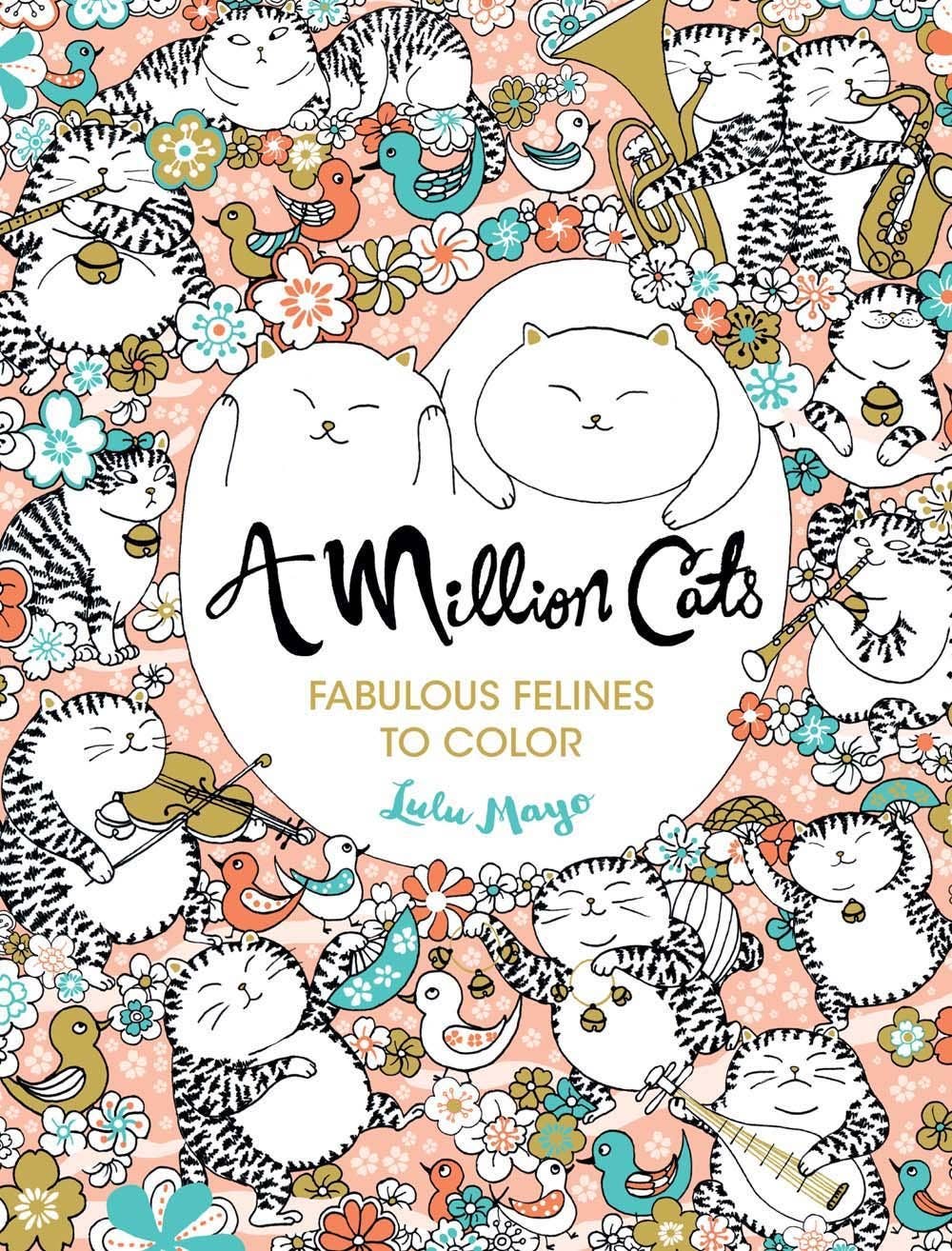 Hachette Book Group - Wholesale Coloring & Activity Book - Adult - A Million Cats Coloring Book0