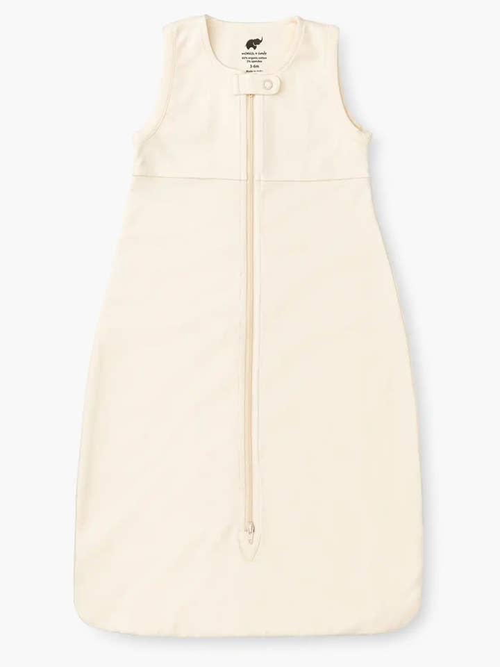 Monica + Andy - Wholesale Sleepsack - Baby - Organic Arms-Out Sleep Bag_Cream0