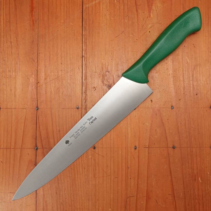 Bernal Cutlery - Wholesale Kitchen/Utility Knife - Friedr Herder Don Carlos 10.25” Narrow Chef Knife Stainless Green