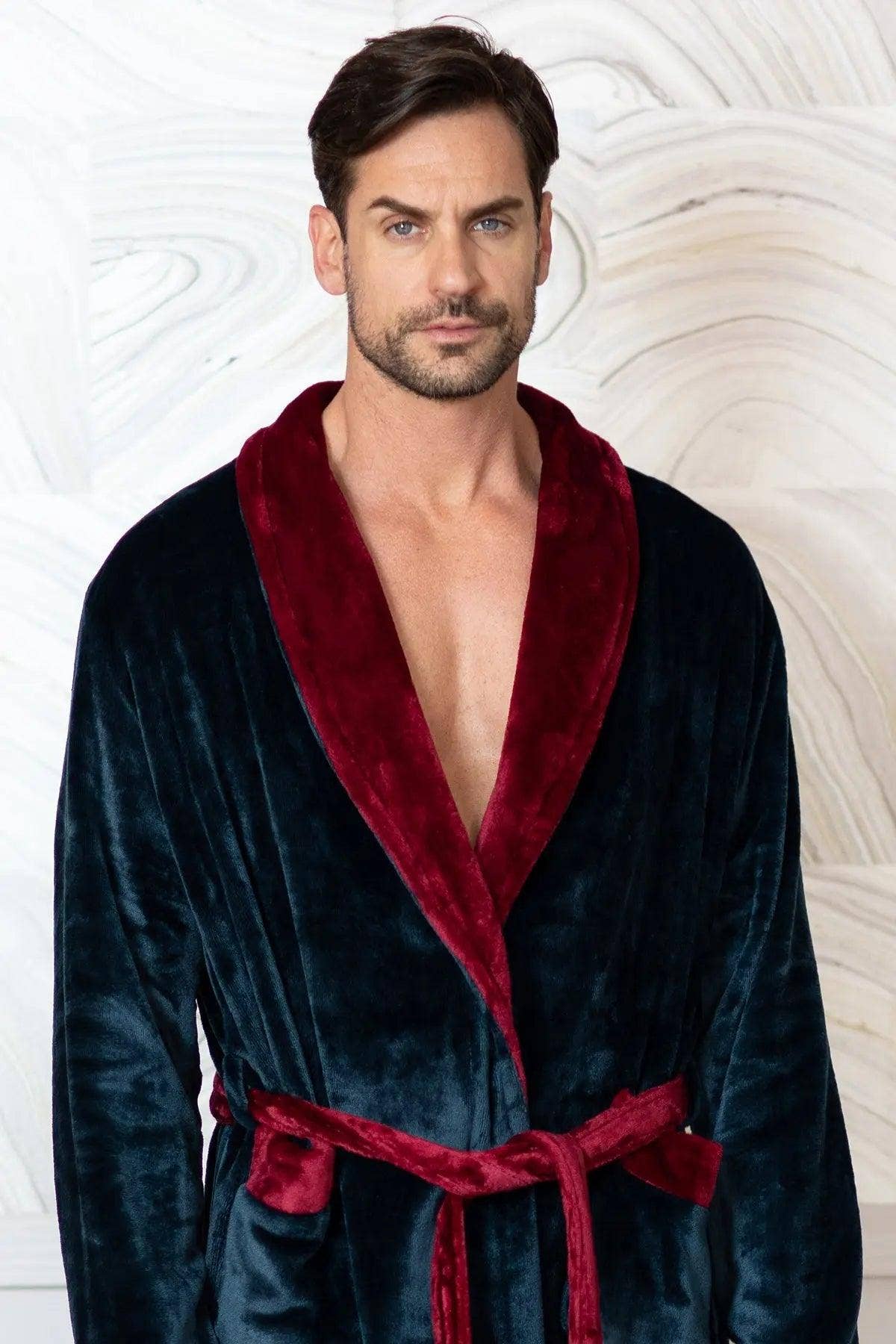 Lotus Linen - Wholesale Robe - Men's - Cozy Mens Plush Robes – Built for Comfort, Designed to Last38