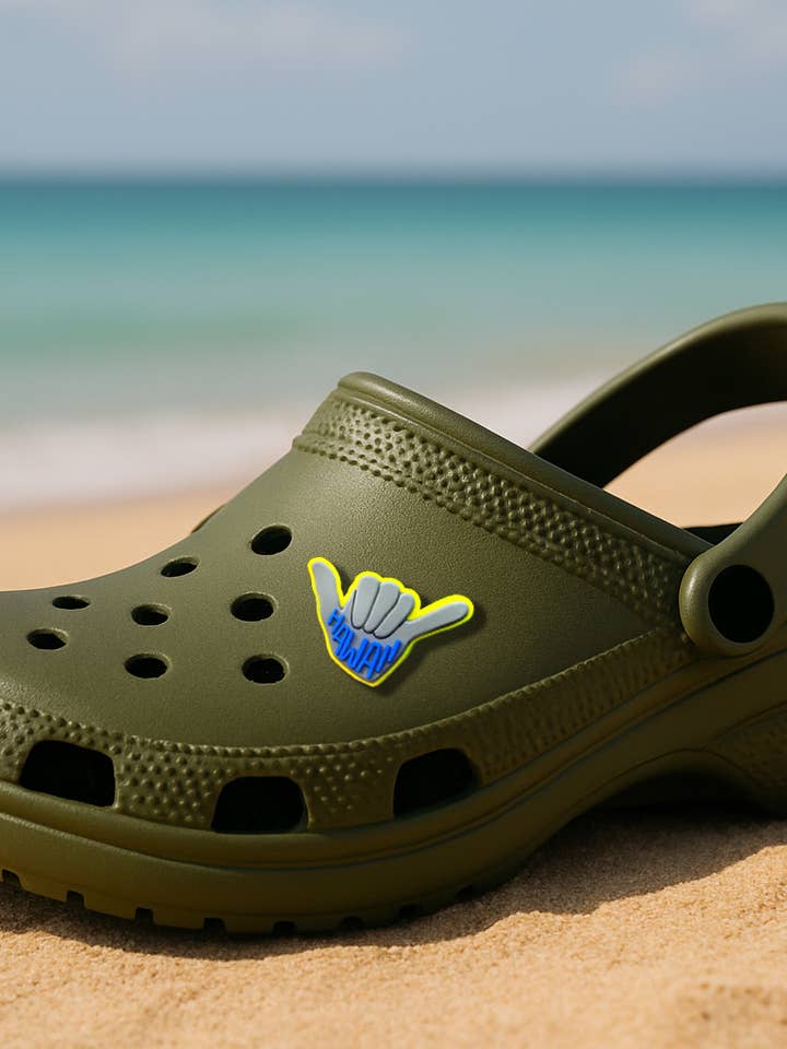 Left Right Design – Acessórios de calçado por atacado – Jibbitz Temáticos do Havaí / Charms para Crocs13