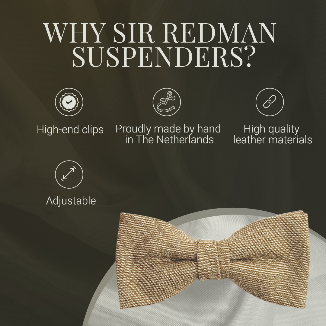 Sir Redman - Venta al por mayor Tirantes - Hombre - Tirantes Sir Redman Modelo Y - Marrón Claro2