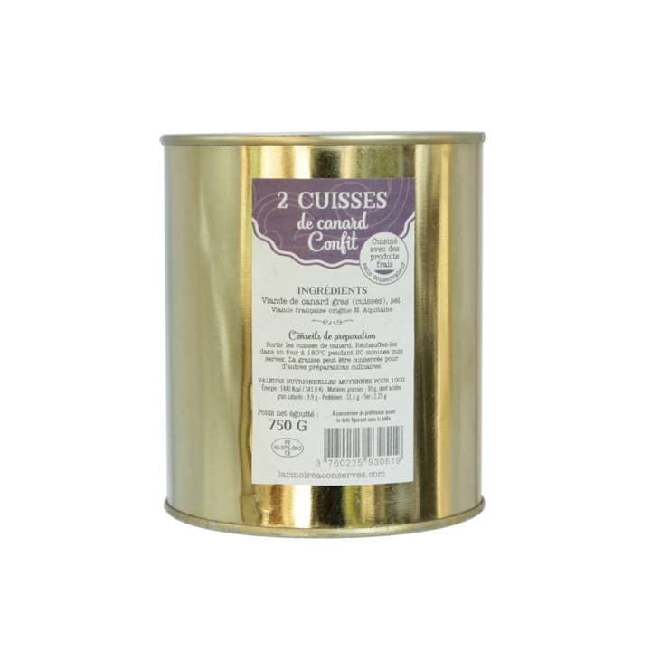 L'armoire A Conserves - Wholesale Preserves - 2 CANDIED DUCK LEGS 750G CAN
