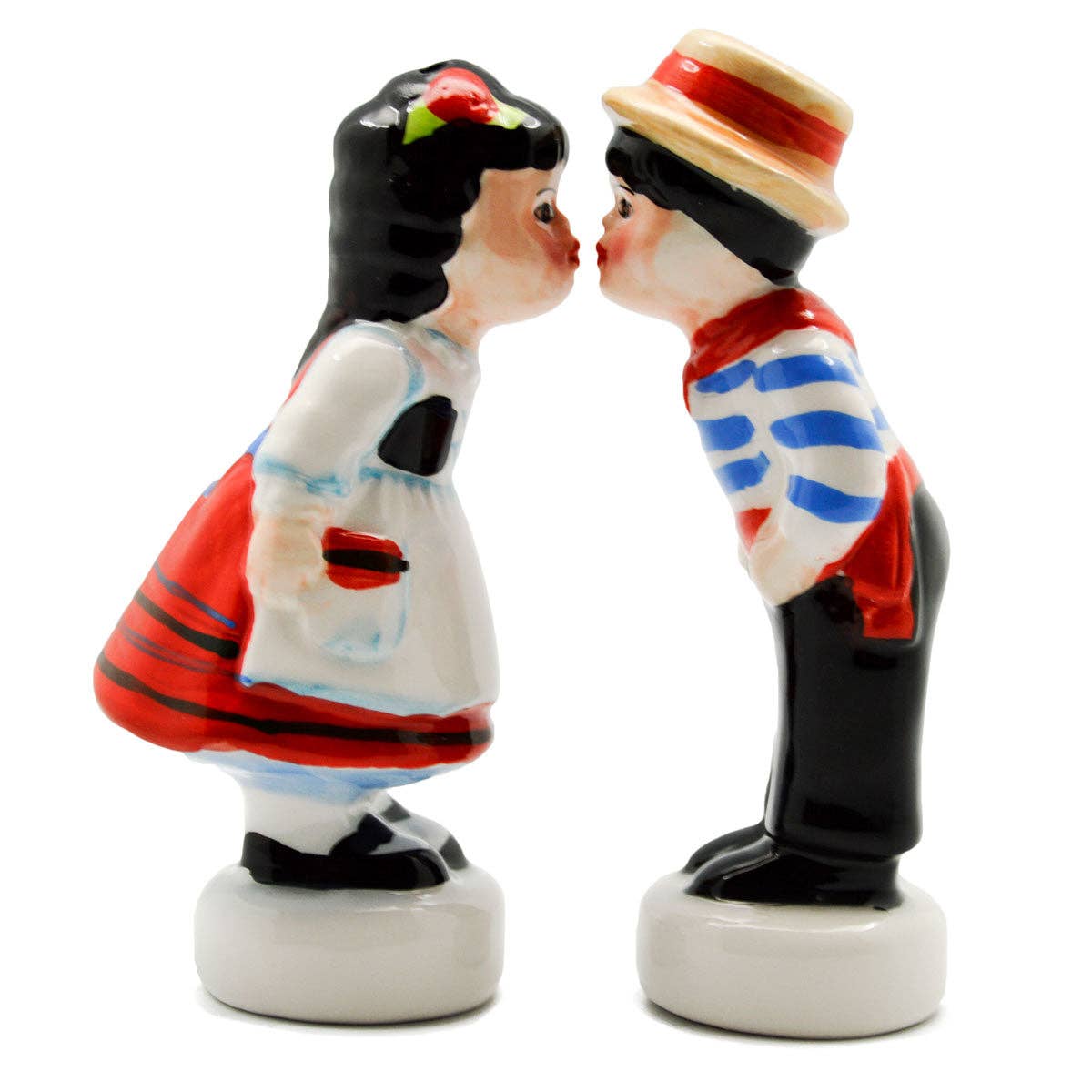 European Heritage Gifts - Wholesale Salt & Pepper Shaker Set - Italian Gift Idea With Italy Kissing Couple S&P Set0