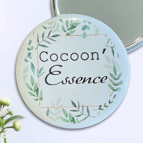 Espelho de bolso redondo Cocoon’Essence por atacado de Cocoon’Essence