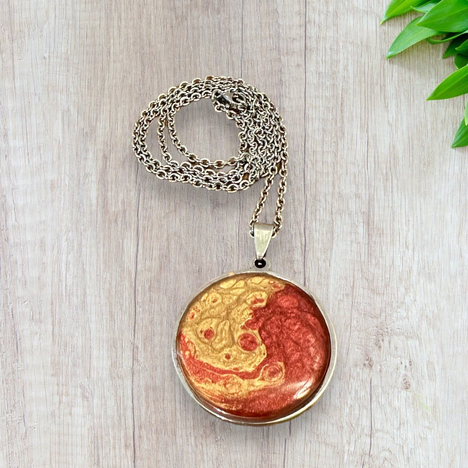 Three Dandelion Wishes - Wholesale Pendant/Charm Necklace - Hand Painted Pendant Necklace3