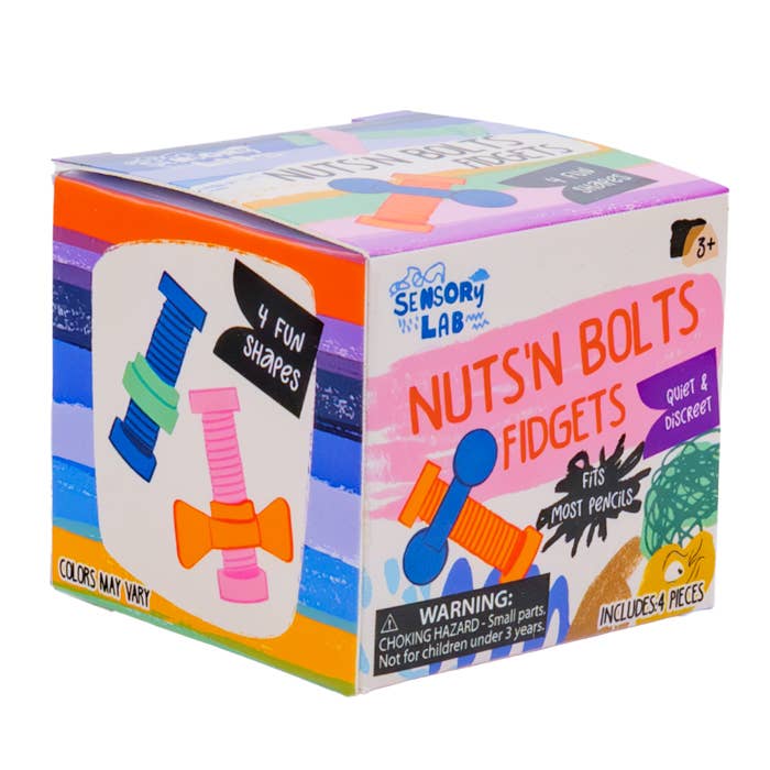 Toysmith - Wholesale Toy Set - Kids - Sensory Lab Nuts 'N Bolts6