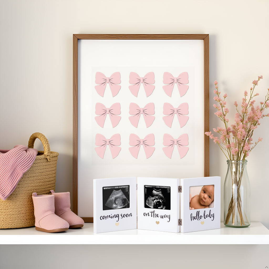 Pearhead - Wholesale Picture Frame - Kids & Baby - Triple Sonogram Keepsake Frame2