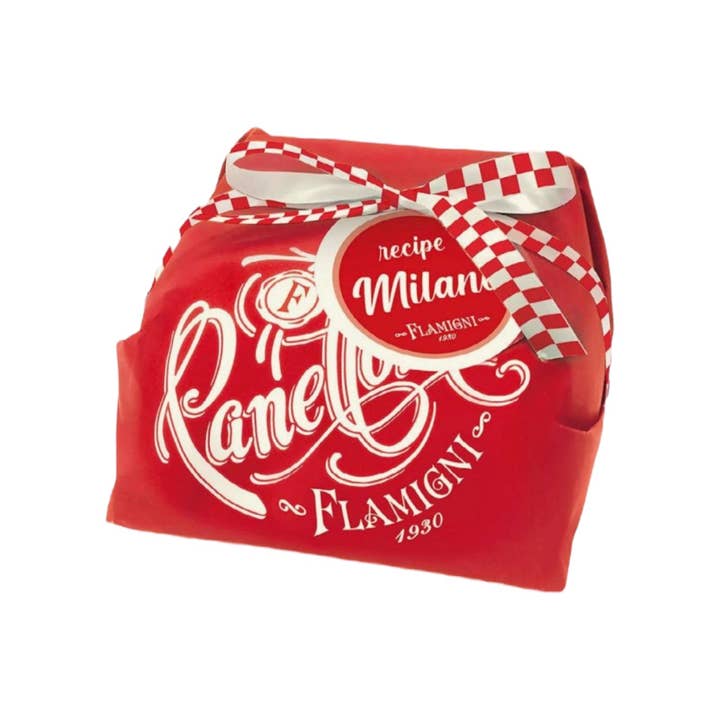 Made in eatalia - Wholesale Cake - Classic Panettone Cake Handwrapped 1.1lb By Flamigni