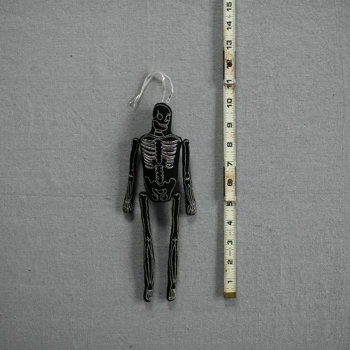 Skippy Cotton - Wholesale Ornament - Lavender Skellys - Cotton & Lavender filled Art Doll2