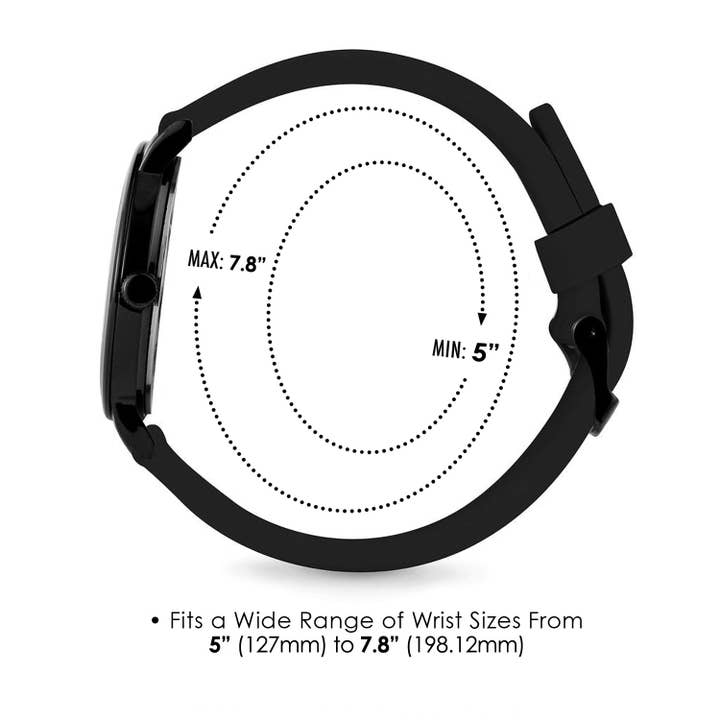 Speidel - Wholesale Wrist Watch - Unisex - Black Dial Original Scrub Watch™2