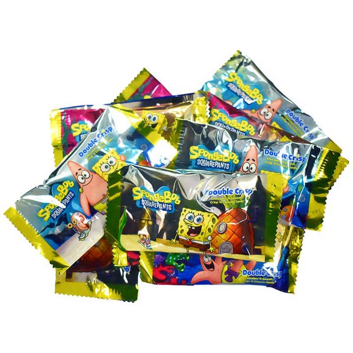Palmer SpongeBob SquarePants, Double Crisp Minis, 5lb Bag for wholesale by Grandpa Joe's Candy Shop