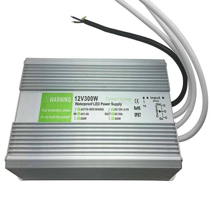 Ledsone - Wholesale Power Adapter - IP67 DC 12V Waterproof LED Driver LED Power Supply Ledsone Transformer ~ 449040
