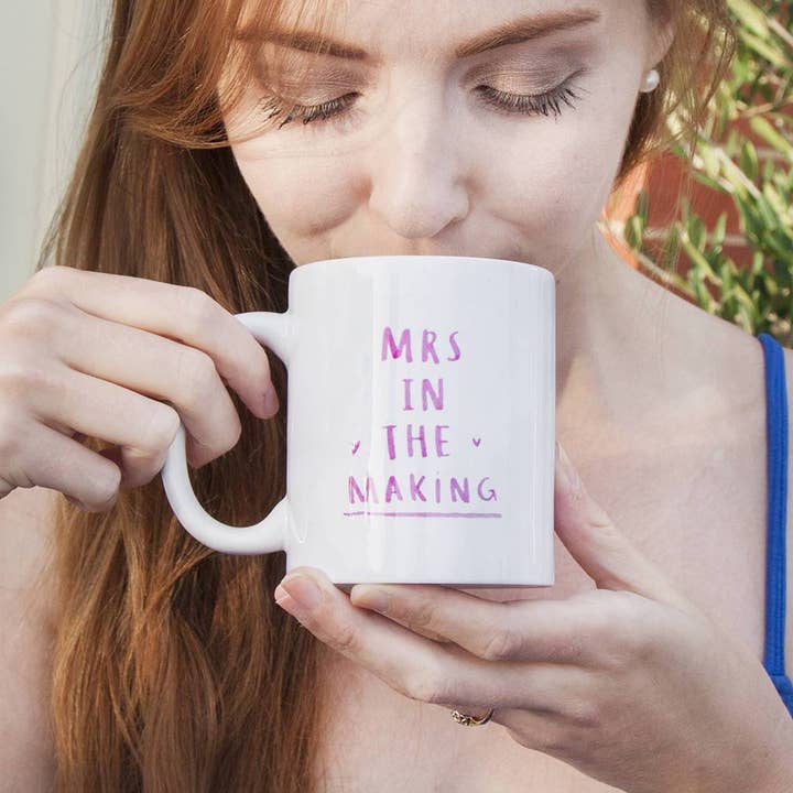 'Mrs In The Making' Engagement Mug for wholesale by Ellie Ellie LTD