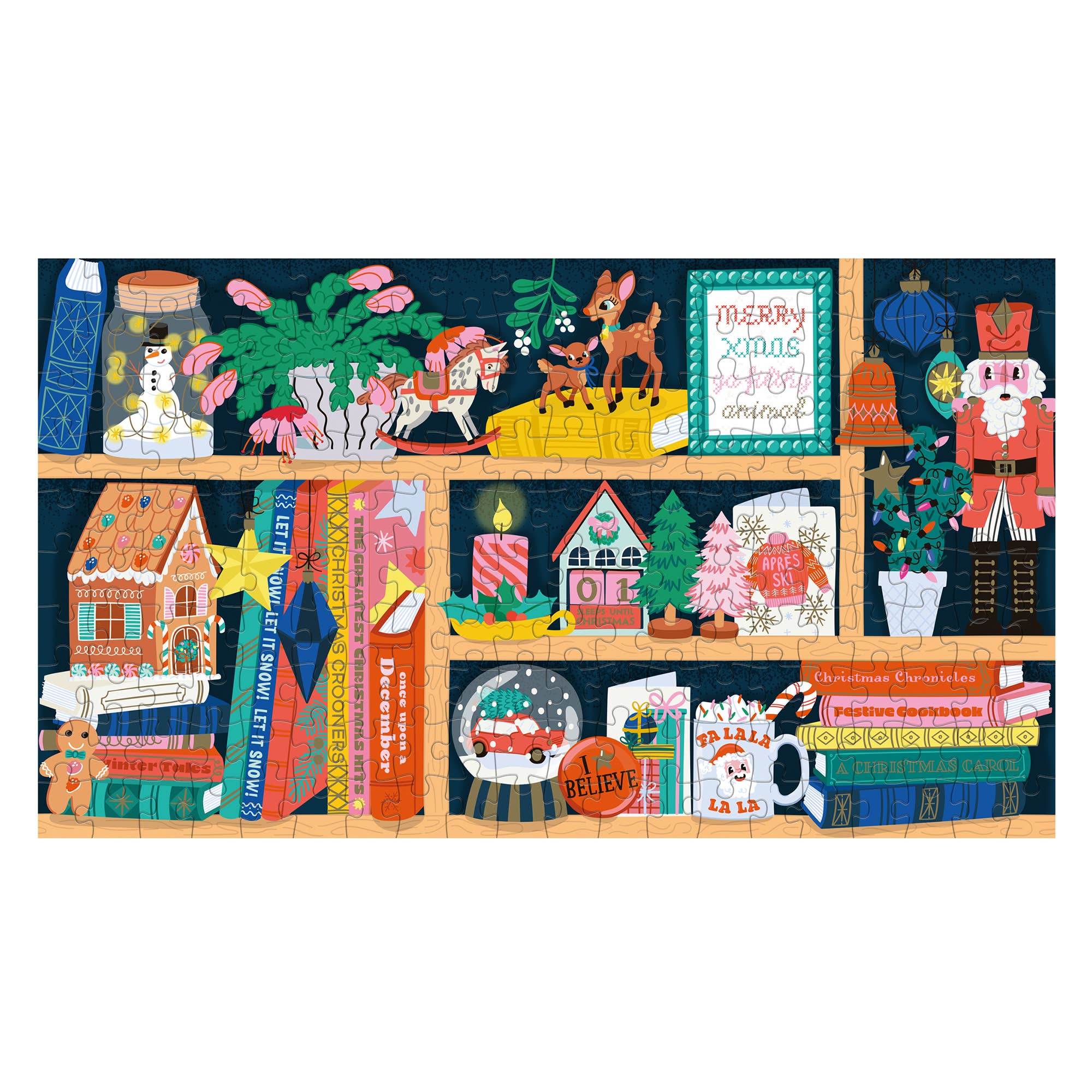 Chronicle Books - Wholesale Puzzle - Adult - Festive Curiosities 200-Piece Jigsaw Puzzle2