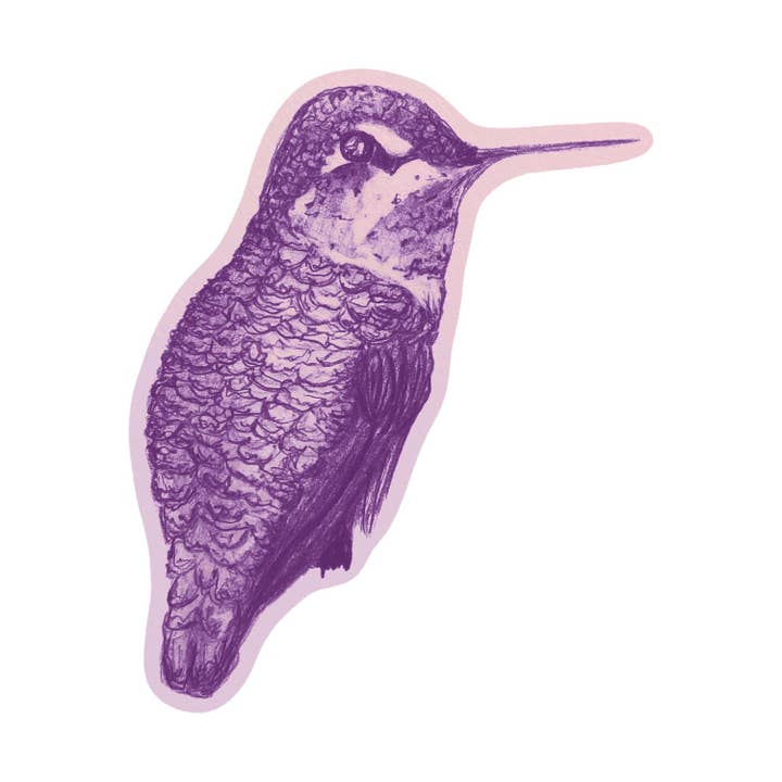 autocolante pequeno beija-flor por atacado de Rubylightnites