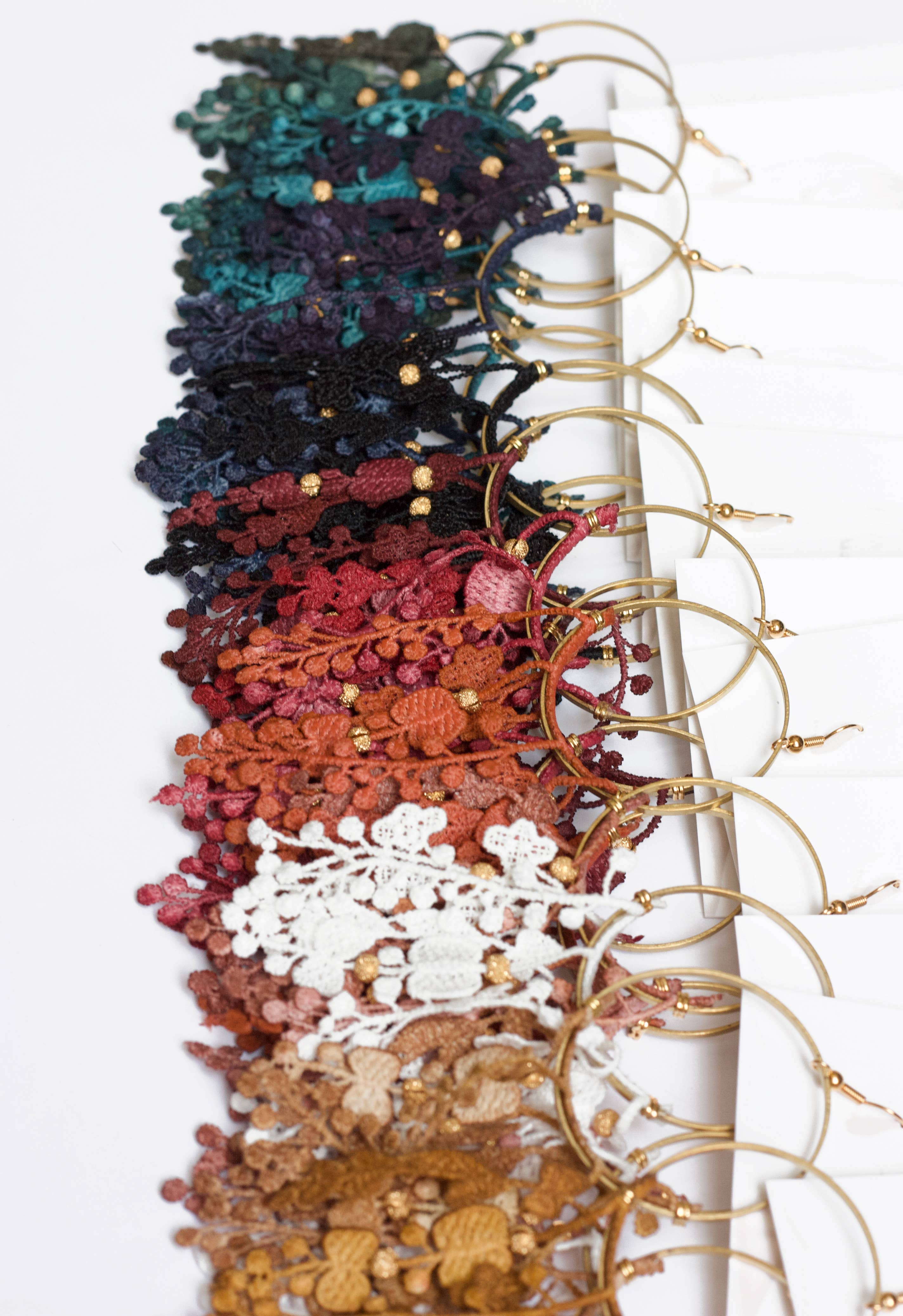 This Ilk – Brincos de argola por atacado – Brincos Duo des Fleurs2