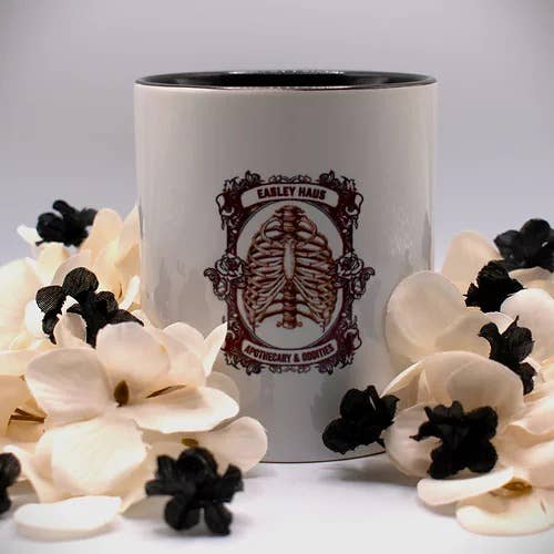 Ceramic Mug - Easley Haus Logo for wholesale by Easley Haus, Apothecary & Oddities