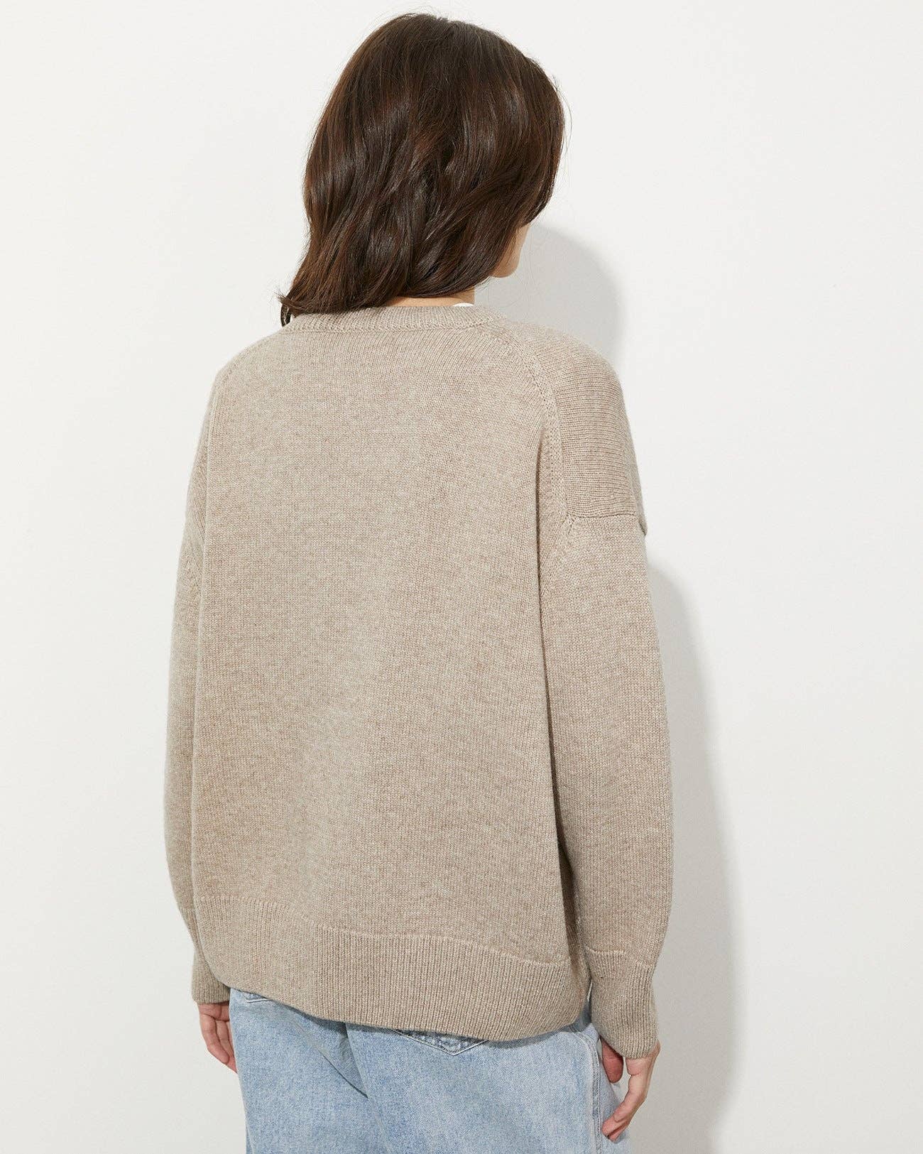 Marayn - Wholesale Knit Sweater - Women's - AutumnWinter Womens Loose Crewneck Pullover Sweater6