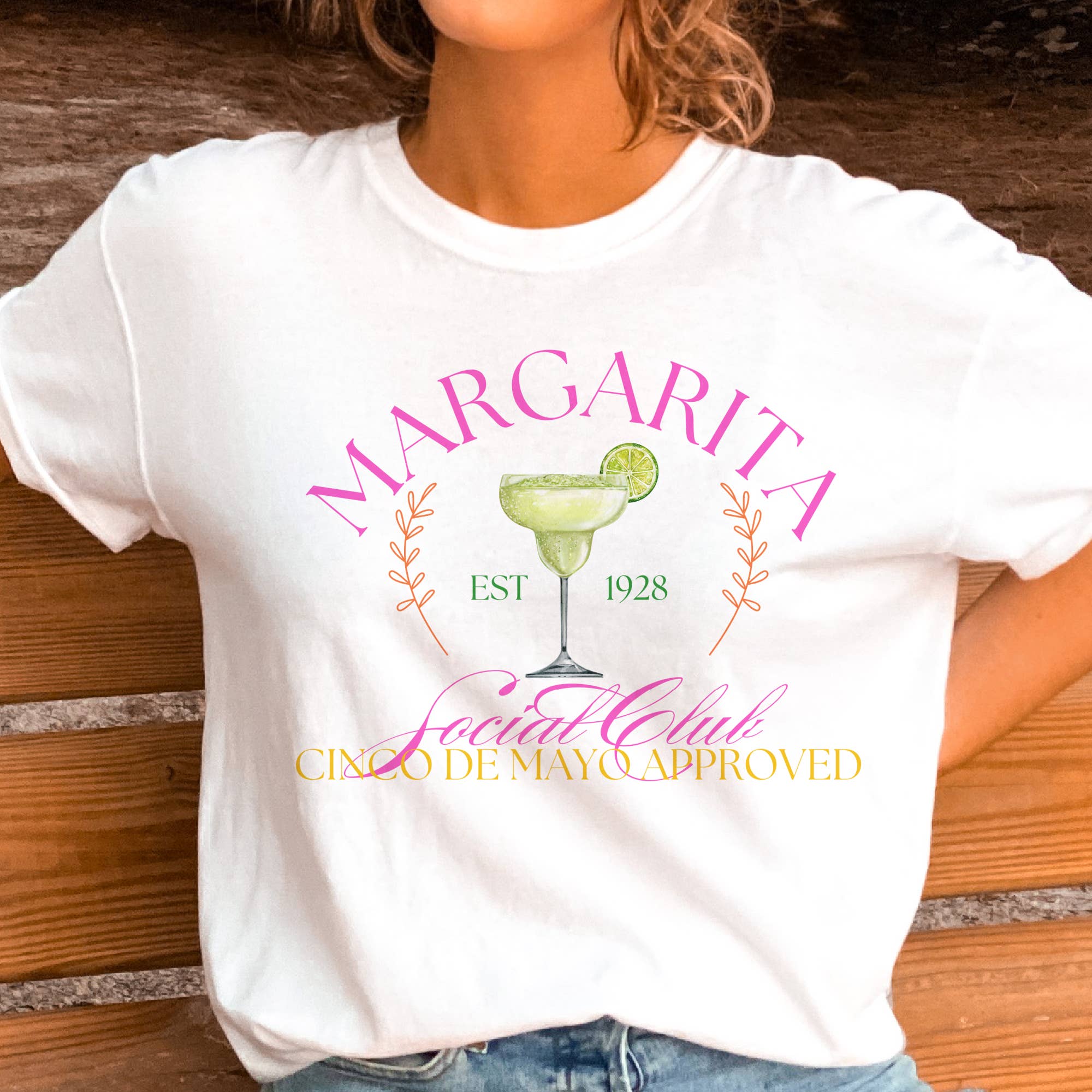 Par.tees by Party On! - Wholesale T-Shirt (Graphic) - Women's - Margerita Cinco De Mayo Mexican Festival Liquor Graphic Tee