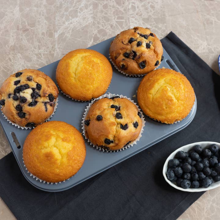 Fox Run Brands - Wholesale Cupcake/Muffin Pan - Fox Run Non-Stick Extra Large Muffin and Cupcake Pan, 6 Cup3