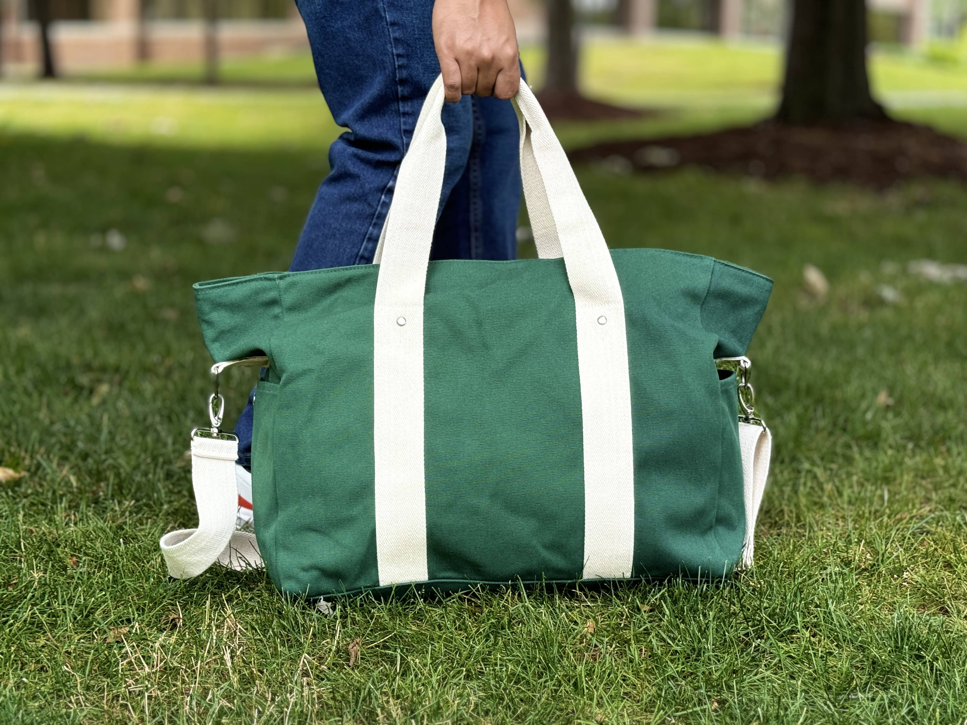 US Bags - Wholesale Weekender Bag - Unisex - Heavy Duty Canvas Travel Duffel Bag | Weekender Carry-on1
