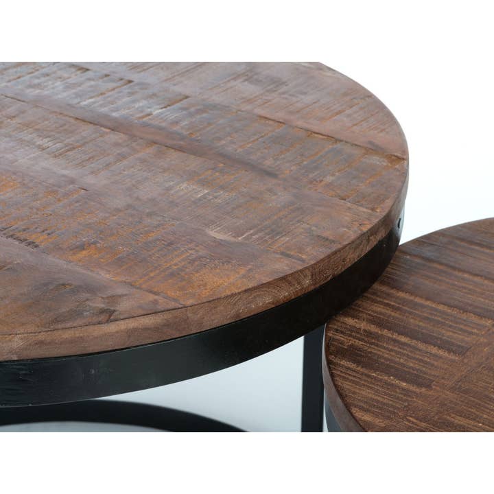 Voglrieder - Wholesale Coffee Table - Coffee table set of 2 side tables living room table round Aust6