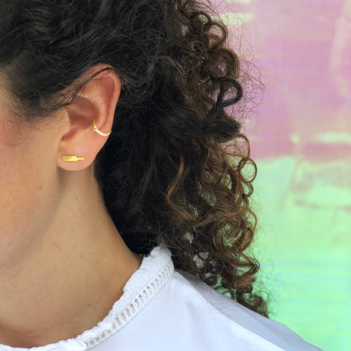 Orecchini gemelli a forma di ghiacciolo per la vendita all'ingrosso da parte di MAKE HISTORY