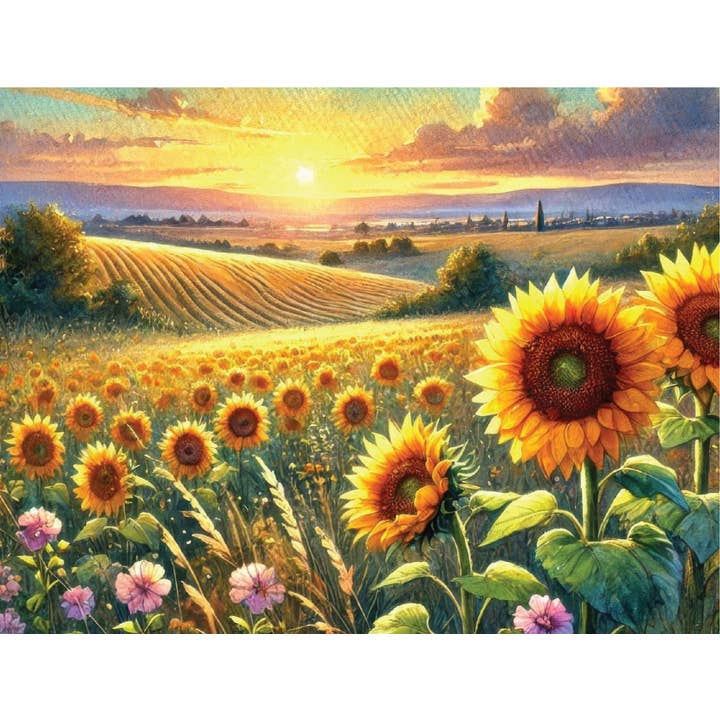 Sunflowers for wholesale by Starz Puzzles LLC