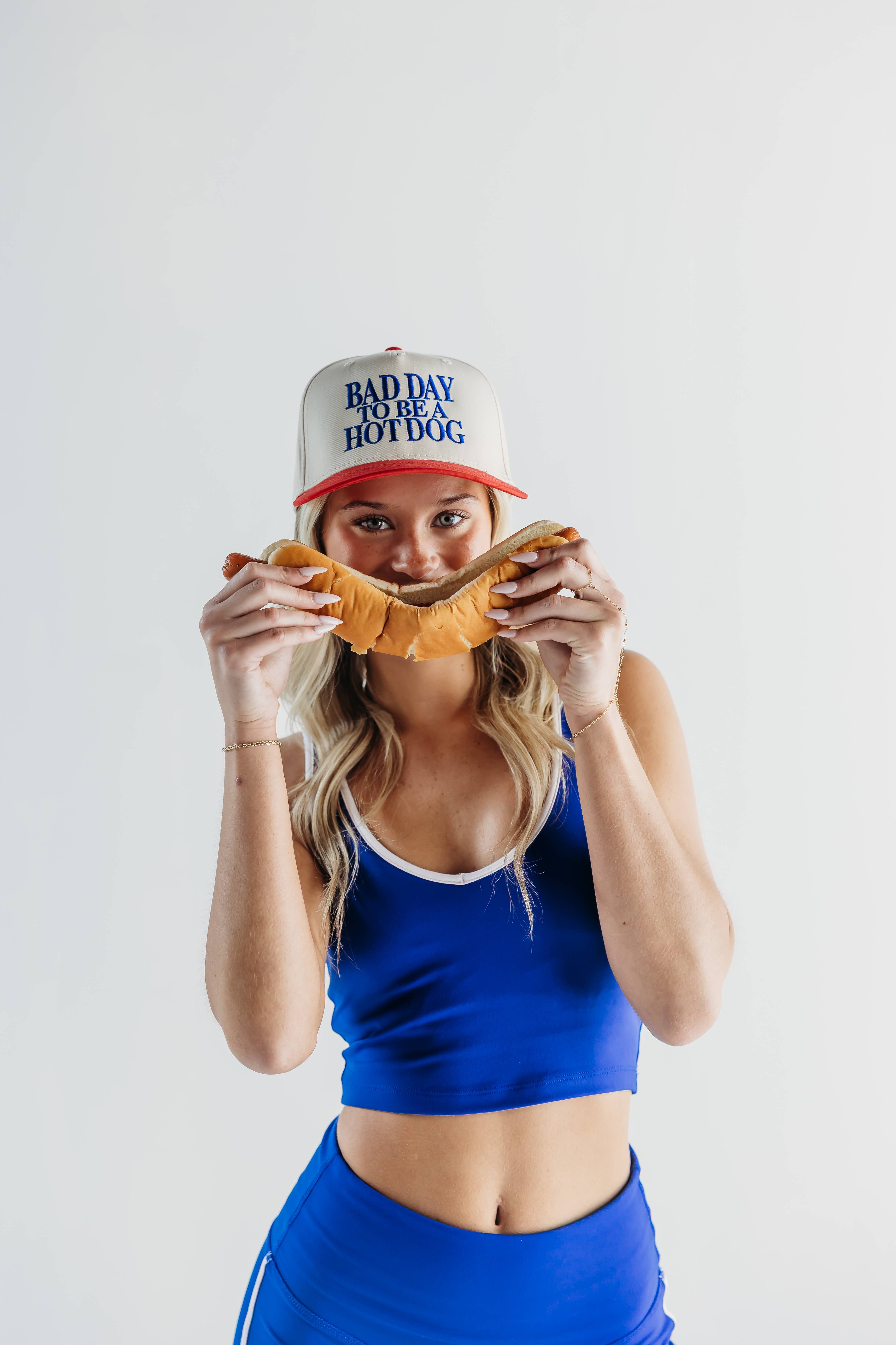 The Babe Co. - Wholesale Trucker Hat - Women's - Bad Day to Be a Hot Dog Vintage Trucker Hat *OG DESIGNER*2