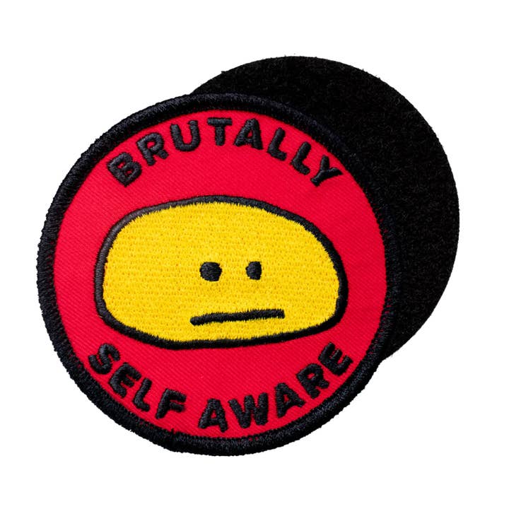 Retrograde Supply Co. - Wholesale Patch - Brutally Self Aware (Velcro Patch)