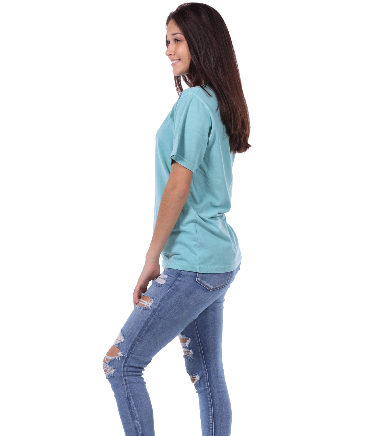 U.S. Apparel - Wholesale T-Shirt - Women's - Adult Garment Dyed T-Shirt47