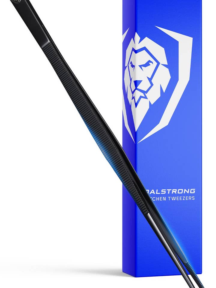 Black Titanium Professional Tweezers 12" | Dalstrong © for wholesale by Dalstrong