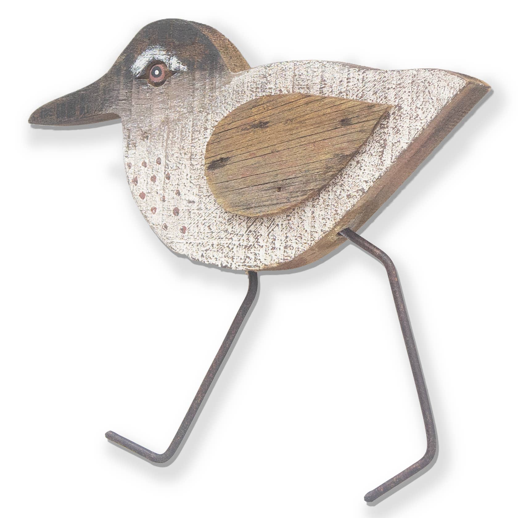 T.I. Design - Wholesale Wall Accent - Hand-Carved Wooden Sandpiper Wall Accent1