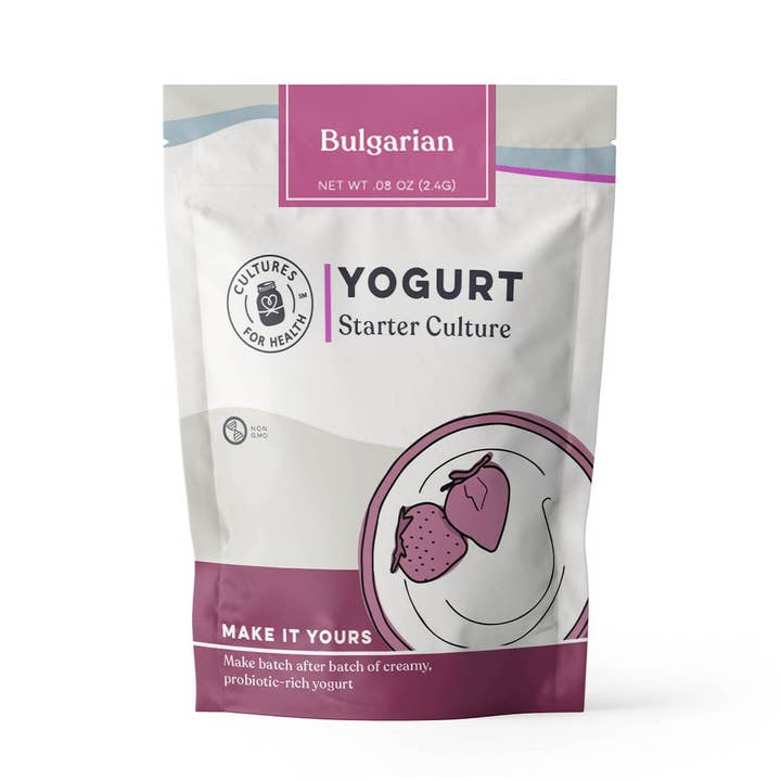 Cultures for Health - Wholesale DIY Food Kit - Bulgarian Yogurt Starter Culture (8 Count Case Pack)