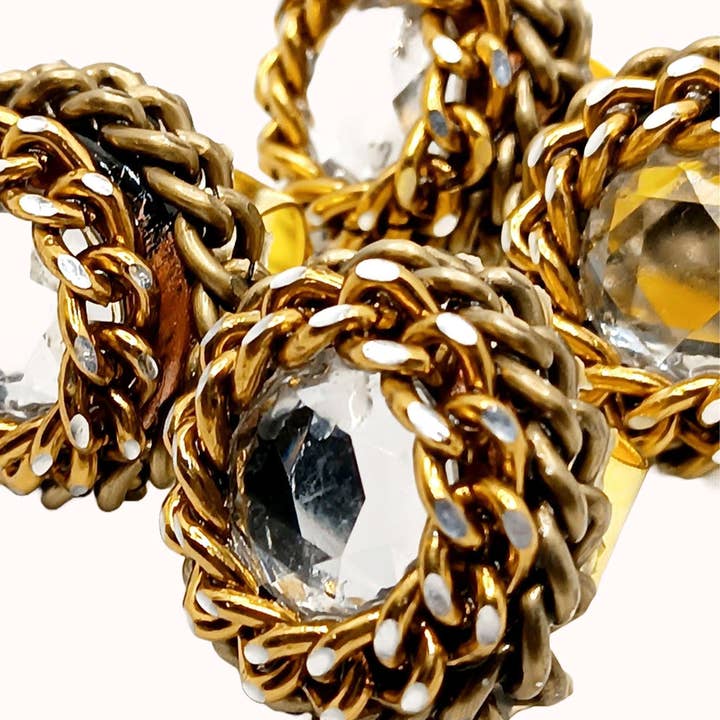 ROCKABILLY-WIRBEL-DIAMANT-RING für den Großhandel von CLAUDIA DE ROSA JEWELRY