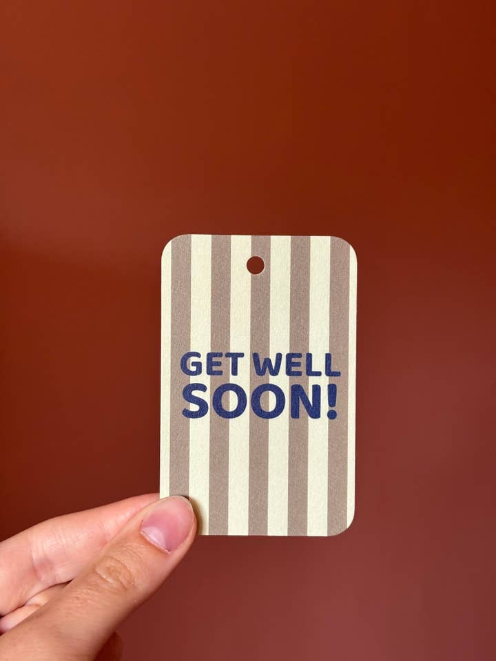 Cadeaulabel - Get Well Soon voor wholesale door everythinggifts
