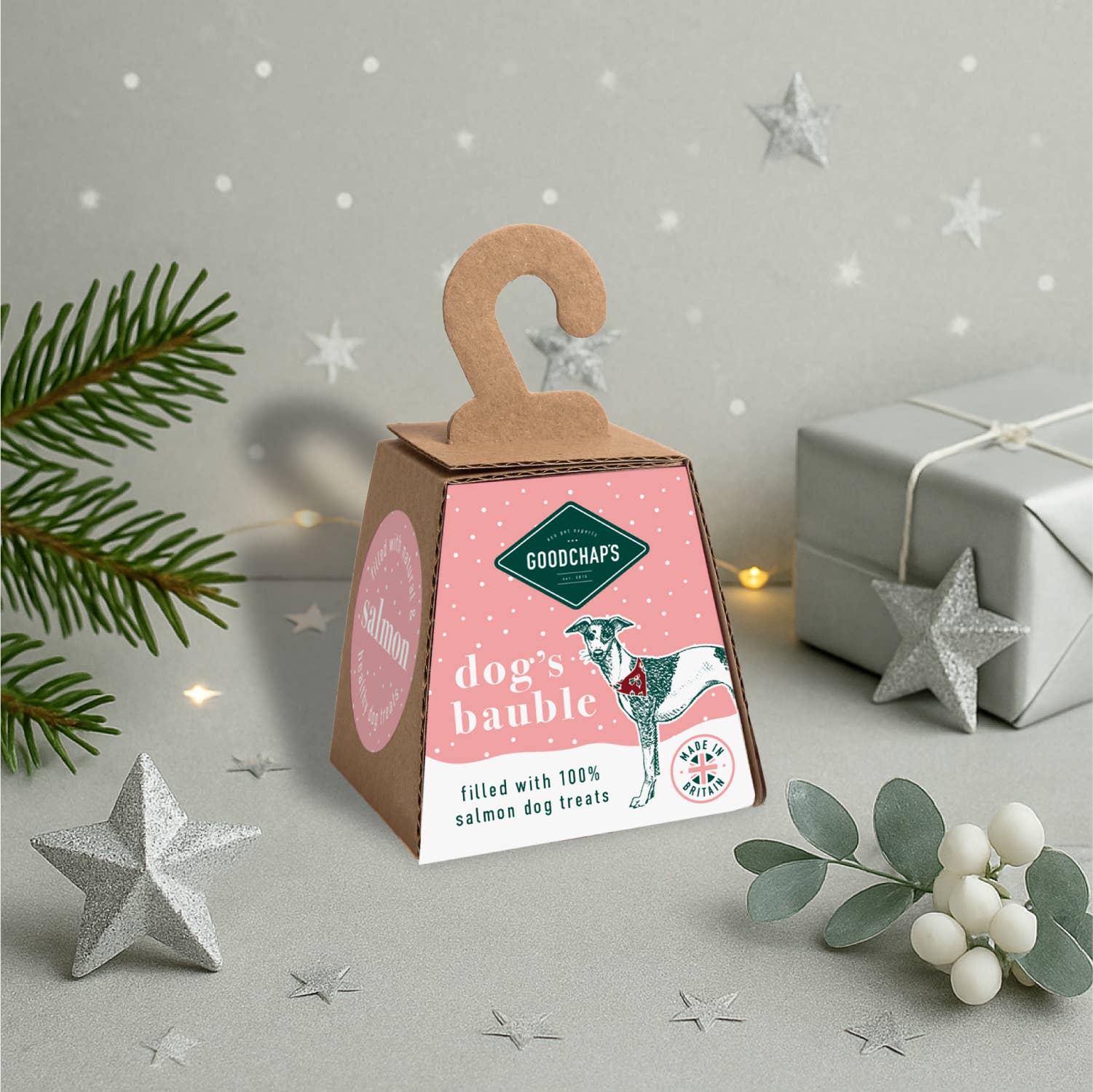 Goodchap's - Wholesale Pet Treats - Dog - The Dog's Bauble | Salmon