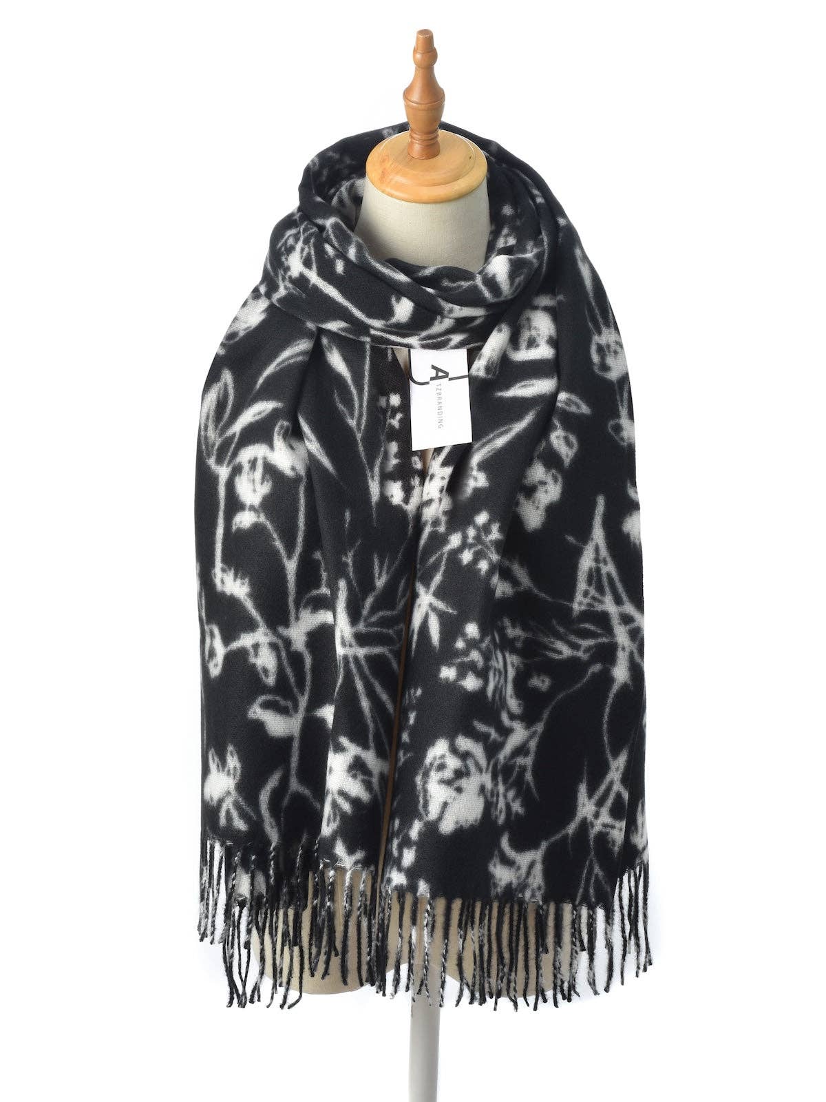 Funkyrel® Atzbranding Limited - Wholesale Scarf - Women's - Scravii - Floral Winter Scarf5