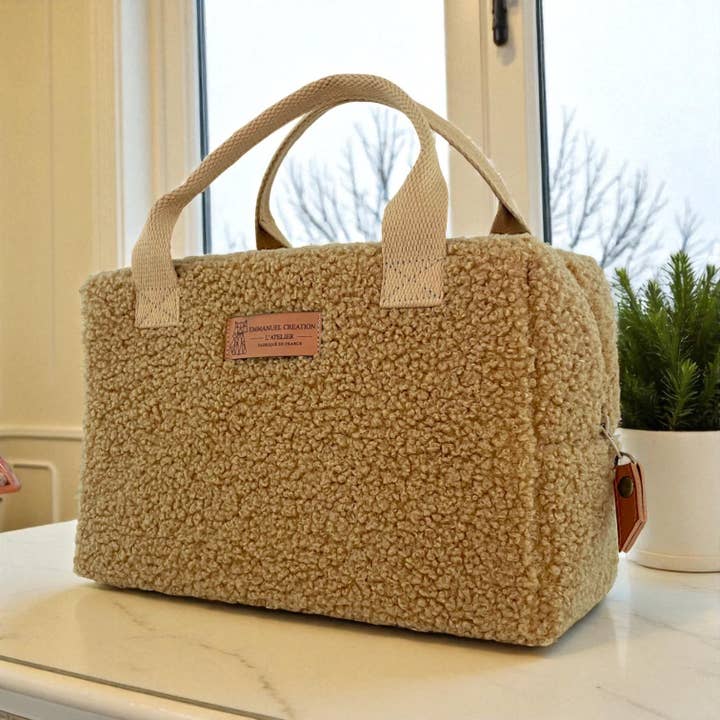 Emmanuel Création - Wholesale Lunch Bag/Box - Pack of 4 Ice Cube S insulated bags, "Bouclette"4