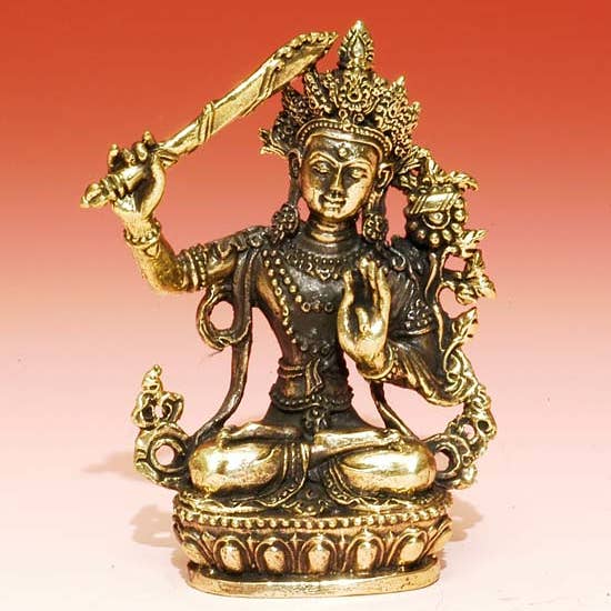 Statuina Manjushree per la vendita all'ingrosso da parte di R. Expo/Song of India