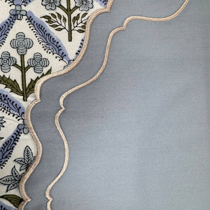 Fabricrush - Wholesale Placemat - Tablemats Double Edge Embroidery Place Mats For Wedding8