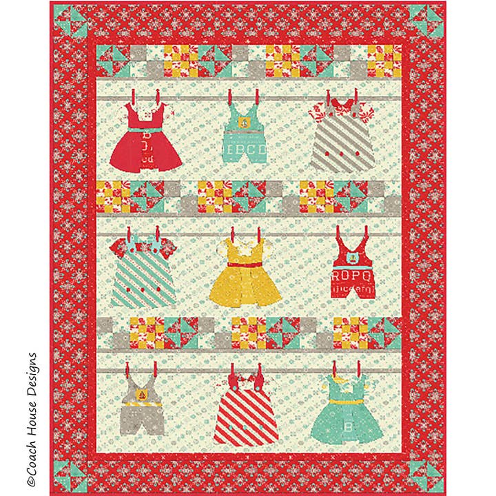 Coach House Designs - Wholesale Quilt - Wash Day Quilt Pattern